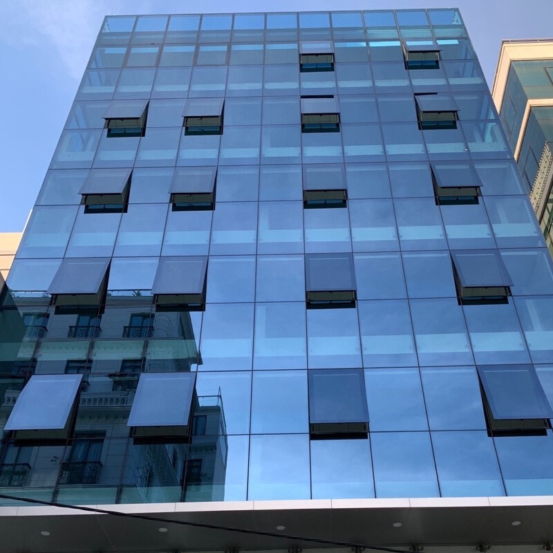 Mặt dựng nhôm kính hệ Stick