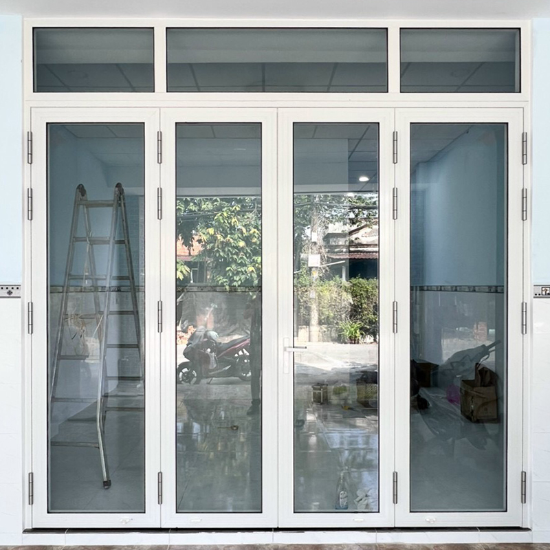 Cửa nhôm kính Xingfa mở quay 4 cánh